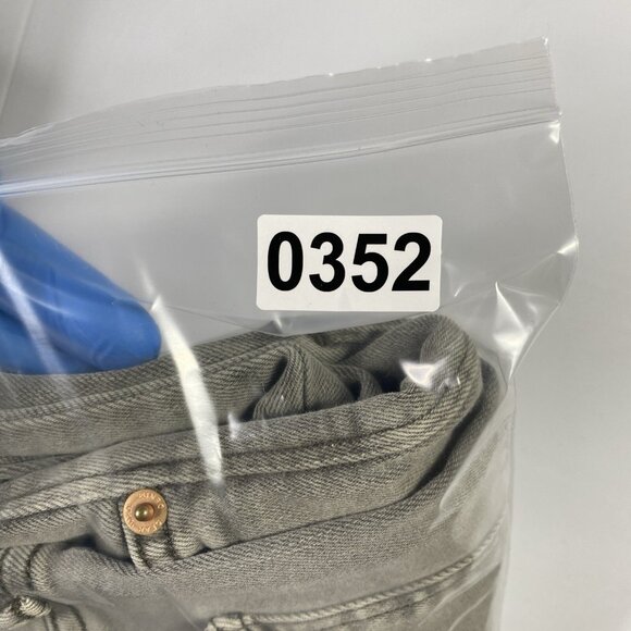 Dear John Button Fly Stella Super High Rise Crop Jeans Stretch‎ Faded - Picture 14 of 14